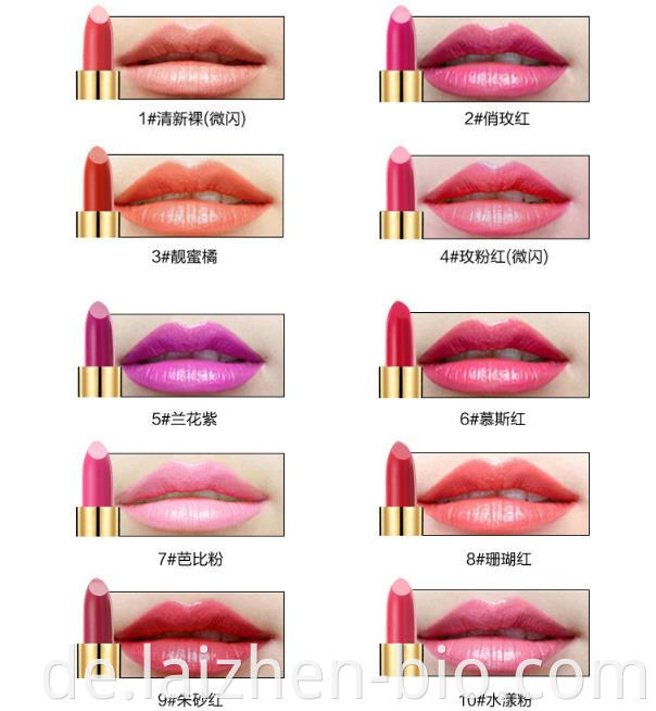 Long lasting matte lipstick